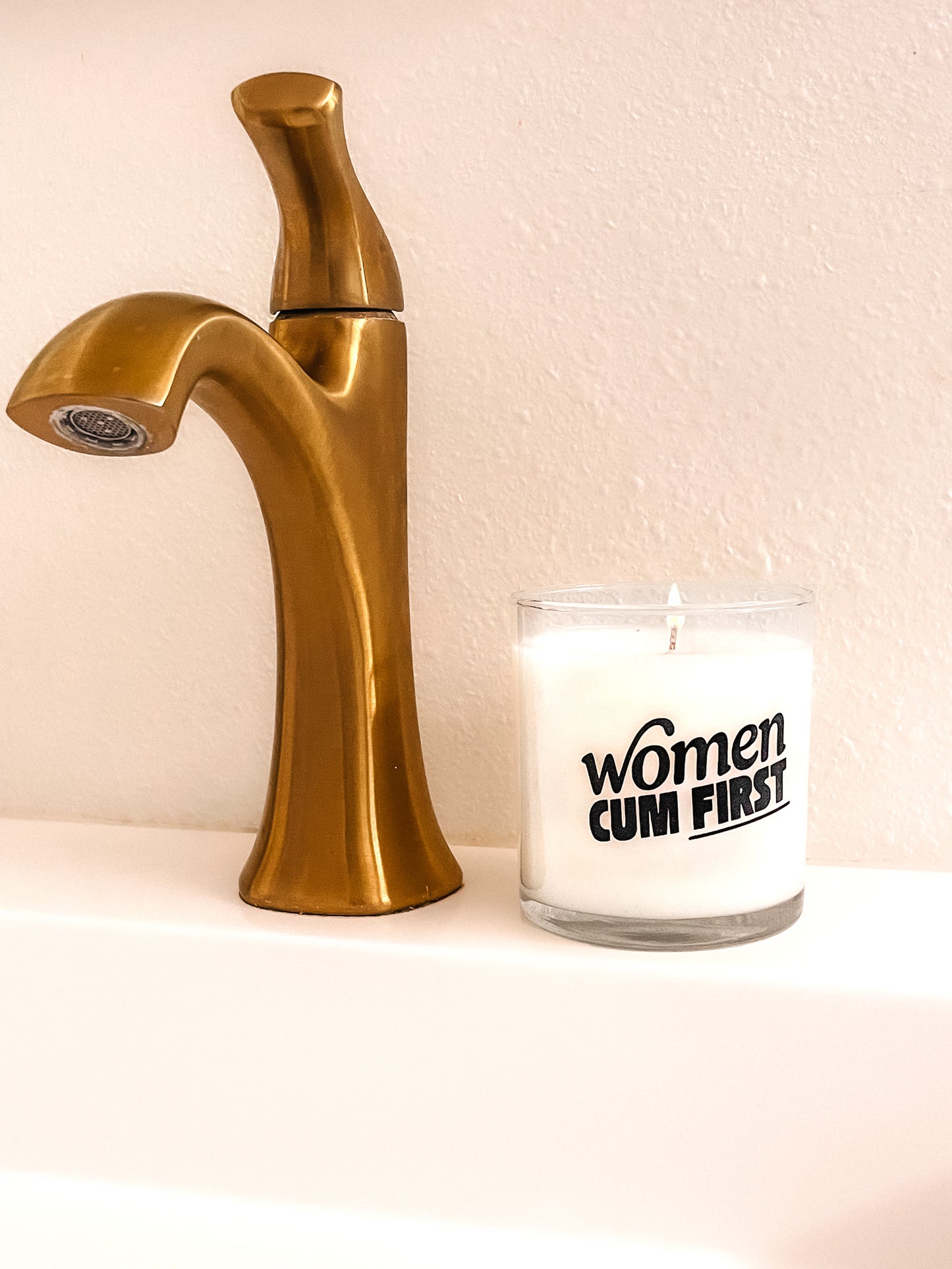 Women Cum First candle