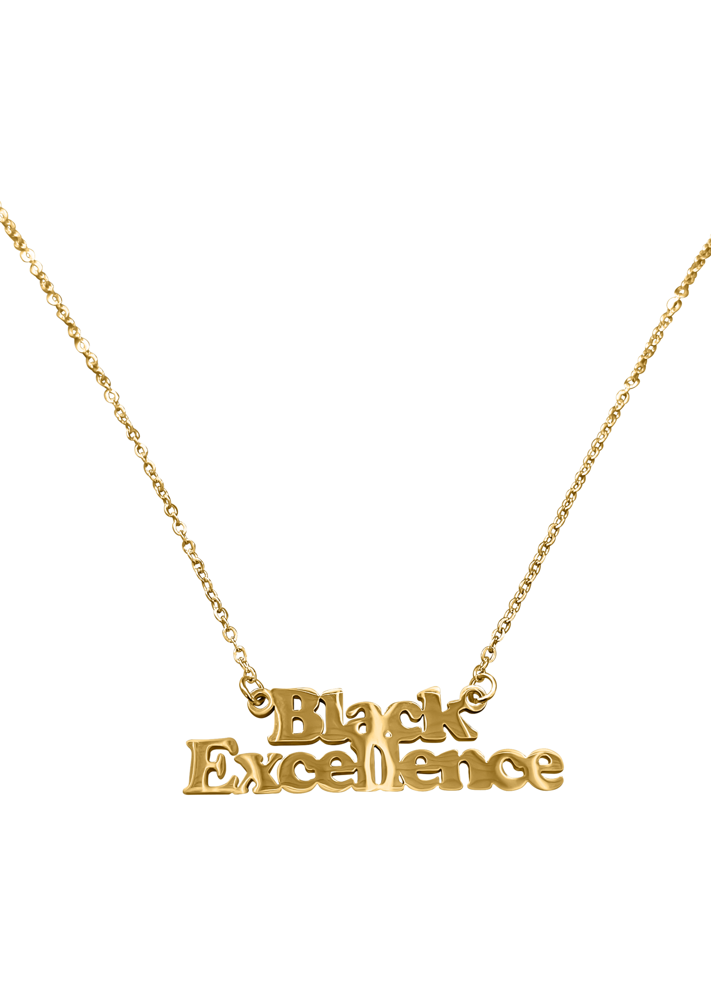 Black Excellence necklace