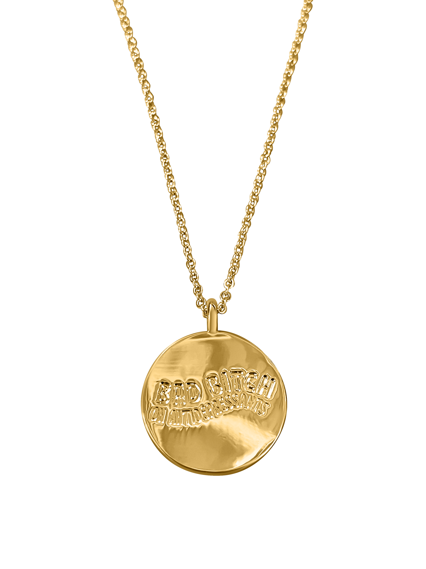 Bad Bitch on Antidepressants necklace