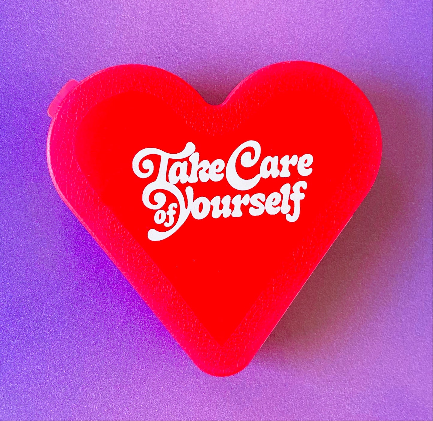 SAMPLE- Heart-Shaped 7-day Travel Pill Case
