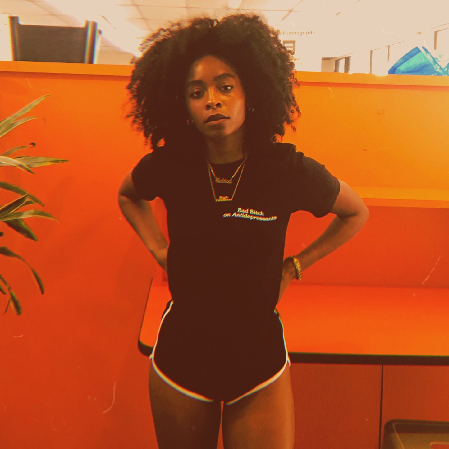 Bad Bitch on Antidepressants t-shirt - Brownie Points for You