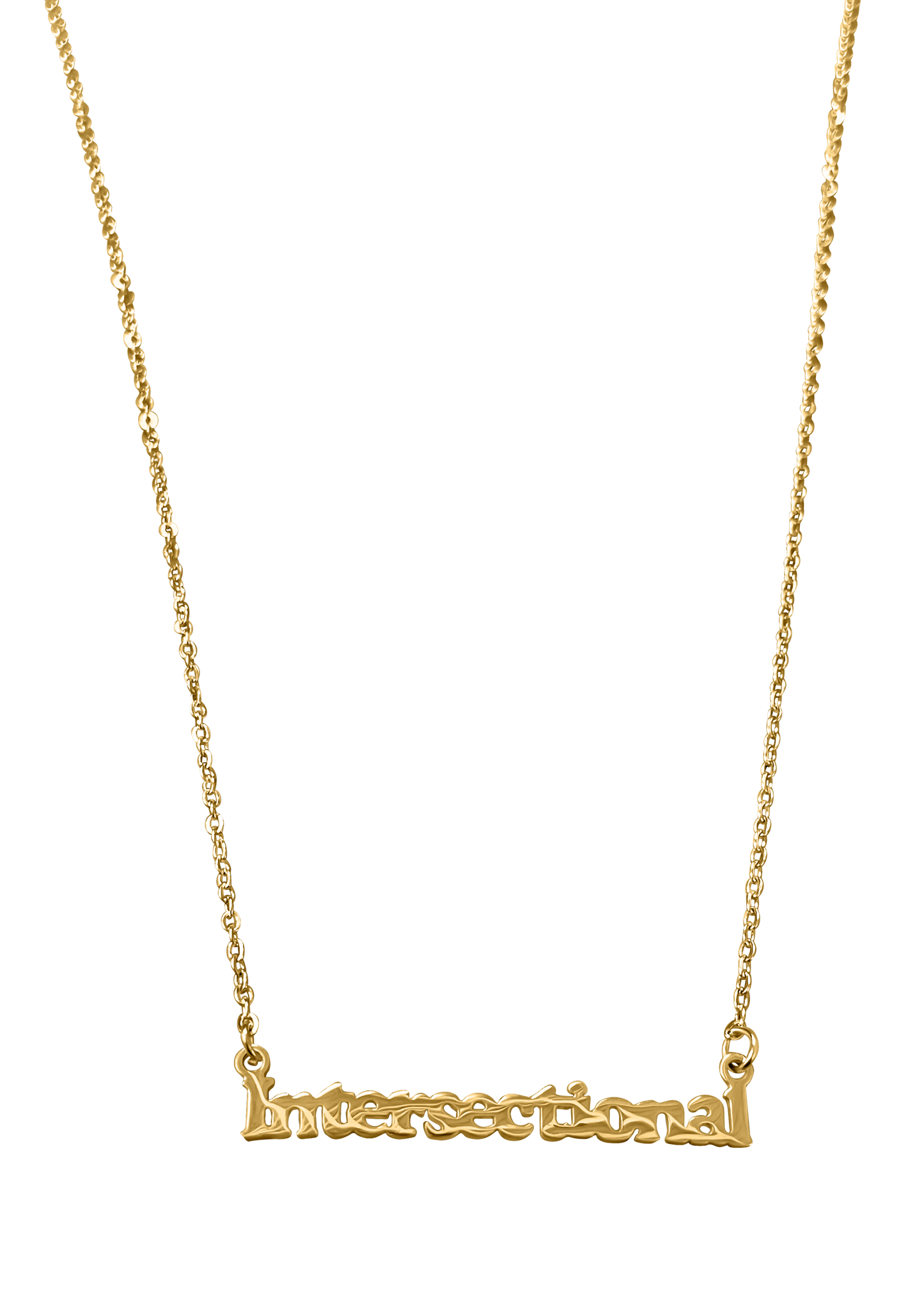 "Intersectional" Feminism Necklace