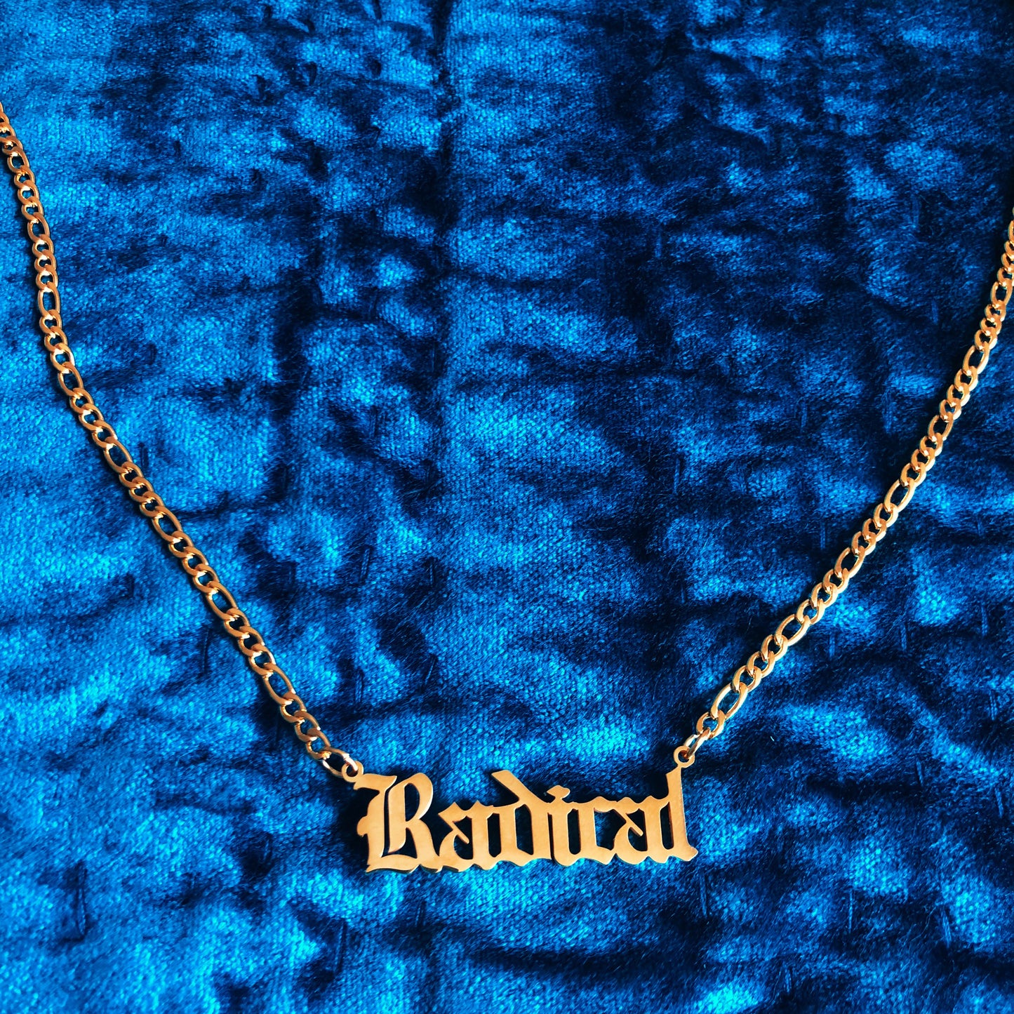 "Radical" 18K Gold plated choker necklace - Brownie Points for You