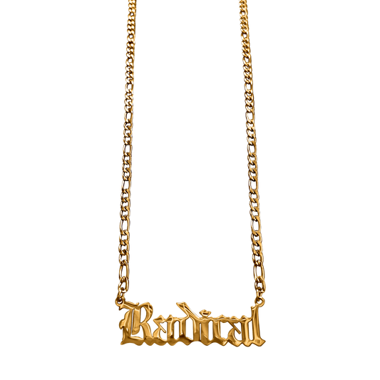 "Radical" necklace