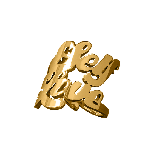 Self Love 18k Gold Plated ring