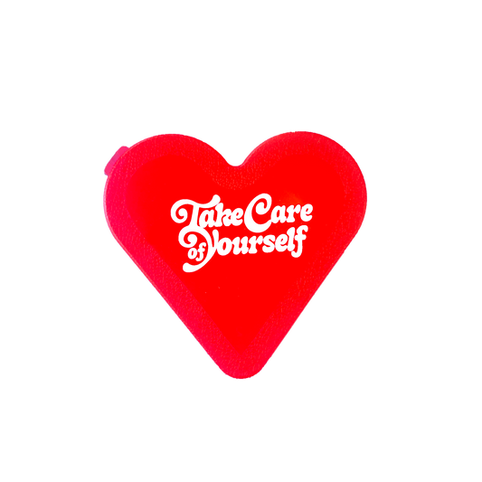 SAMPLE- Heart-Shaped 7-day Travel Pill Case