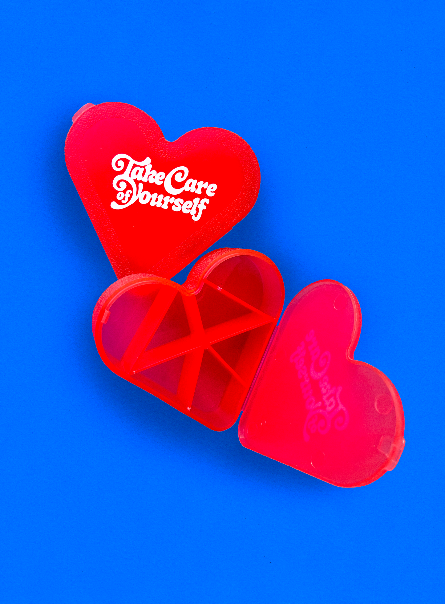 SAMPLE- Heart-Shaped 7-day Travel Pill Case