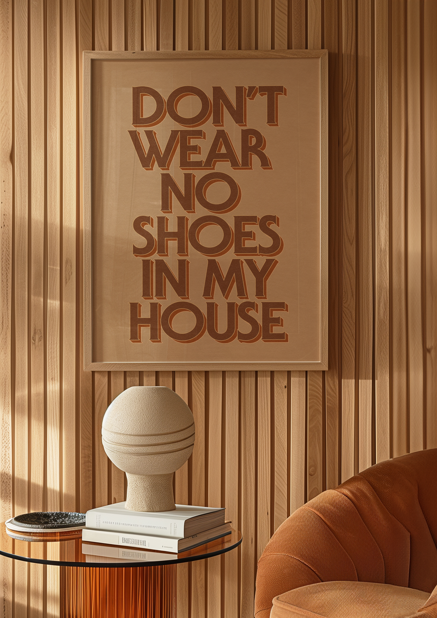 CENSORED Neutrals: Don't Wear No Shoes in My House poster