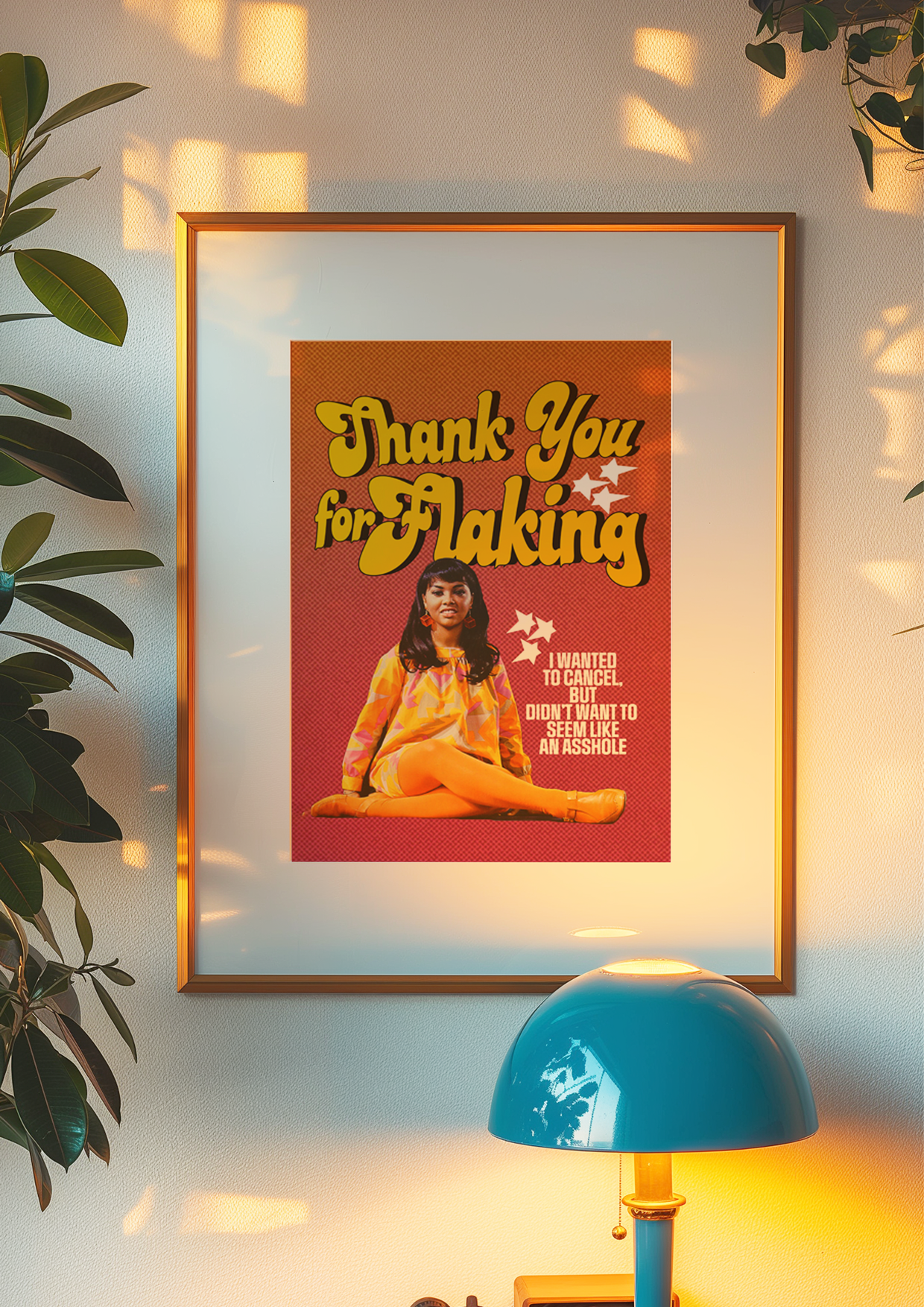 Thank You for Flaking poster