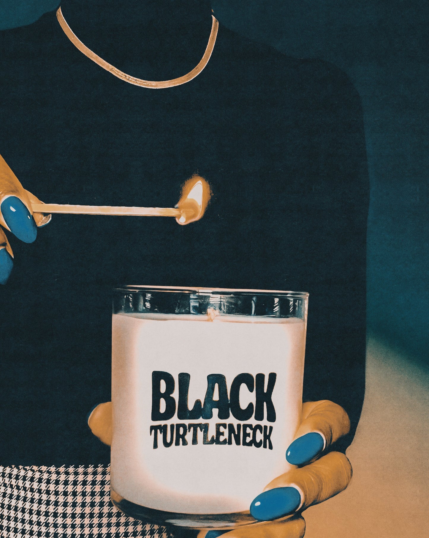 Black Turtleneck candle