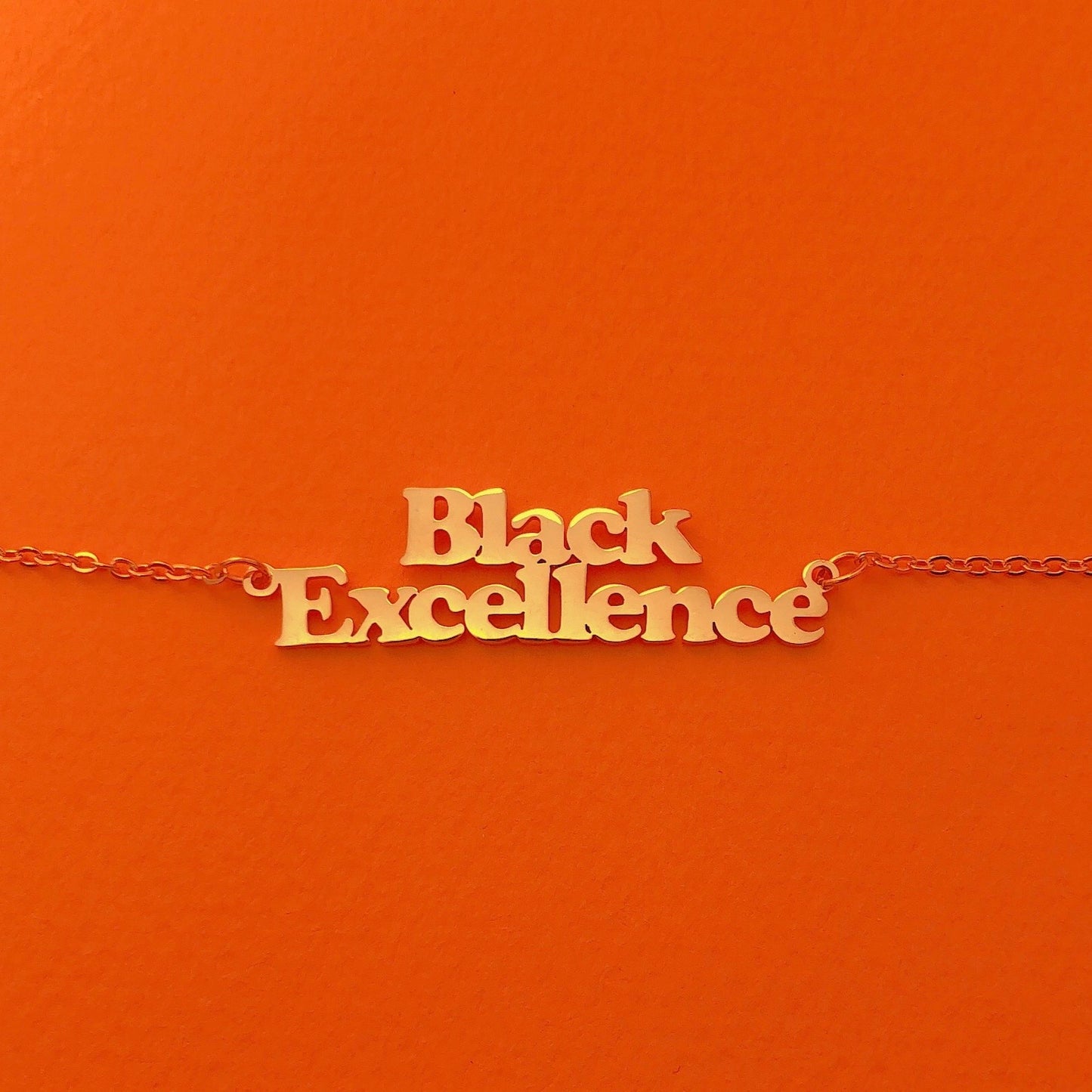 Black Excellence necklace - Brownie Points for You