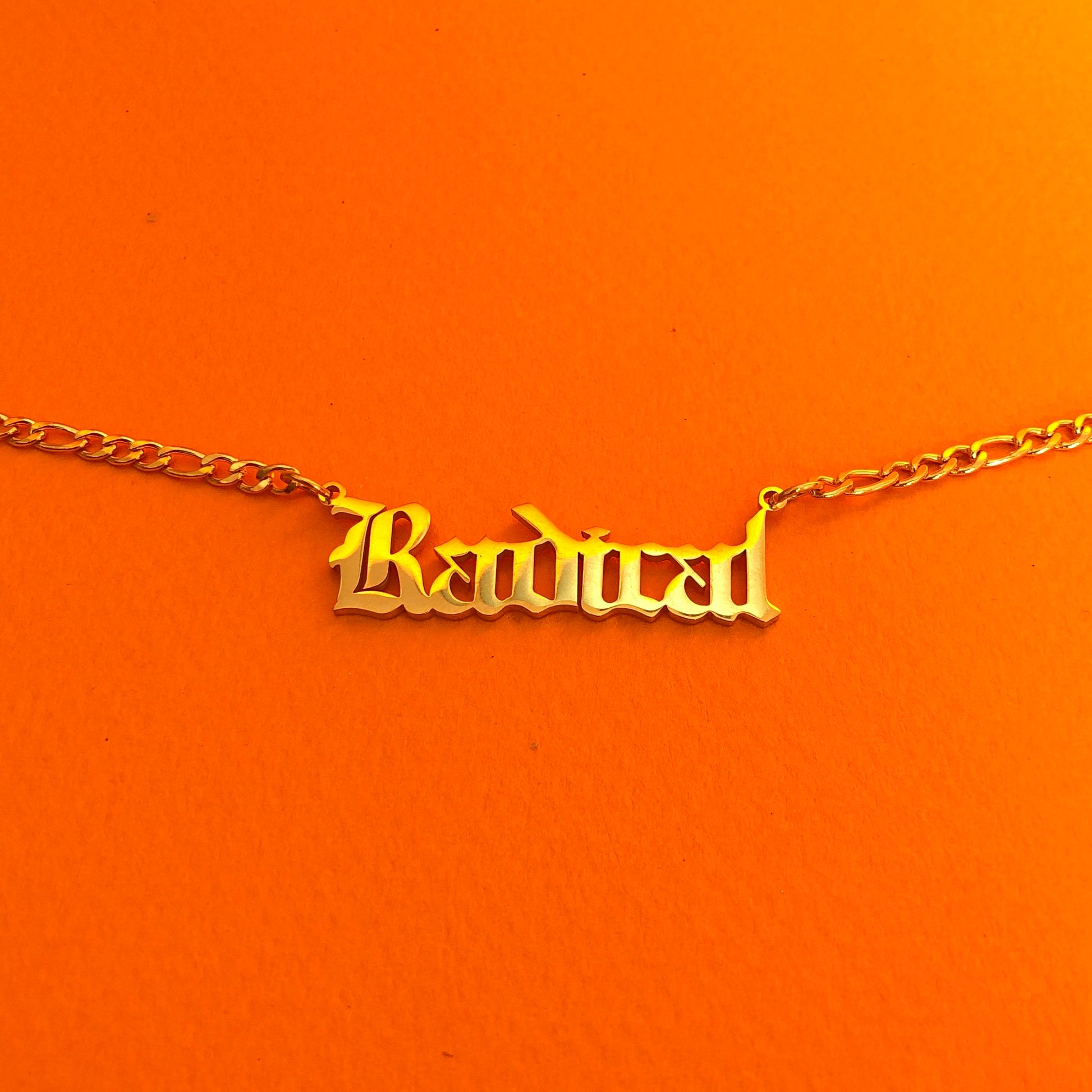 "Radical" 18K Gold plated choker necklace - Brownie Points for You