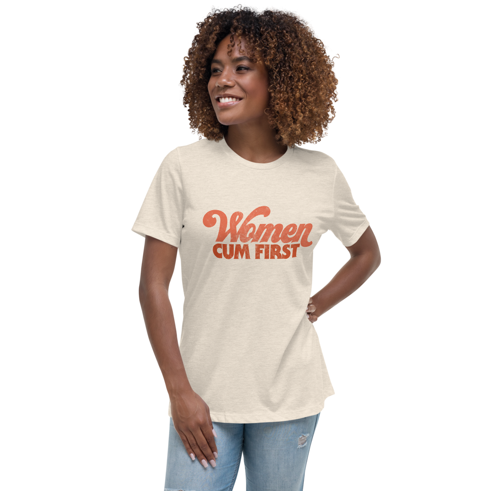 Women Cum First t-shirt - Brownie Points for You